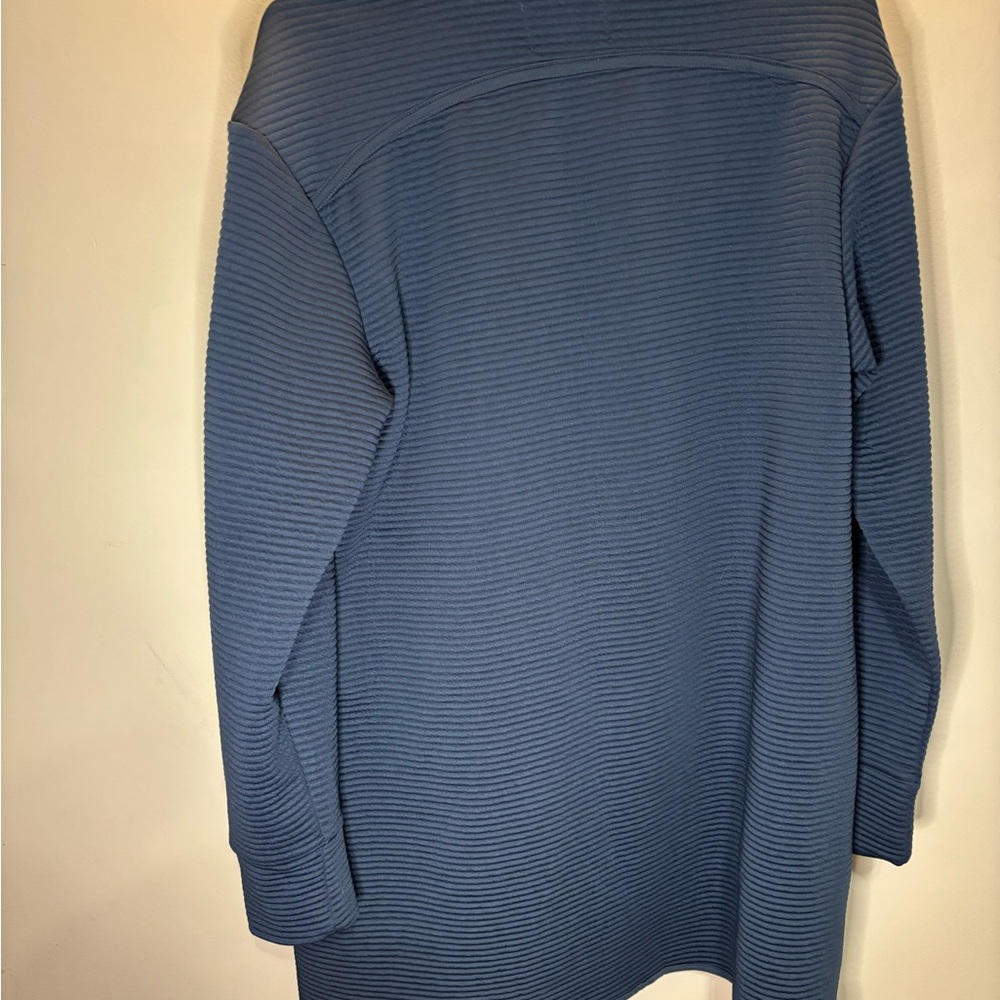 MPG Blue Ribbed Jacket - Picture 3 of 4